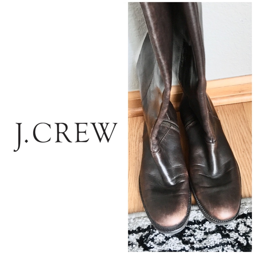 J Crew Templeton Brown Boots